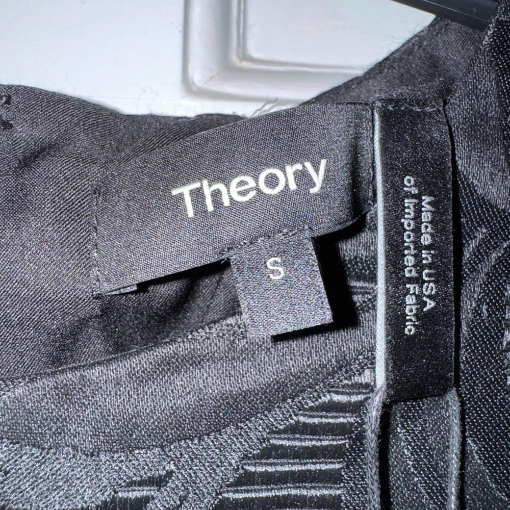 Theory Textured Black Tank Top - Picture 5 of 7